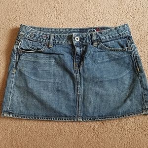 GAP denim mini skirt